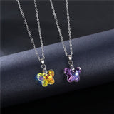 Crystal Butterfly Necklace