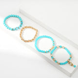 Bohemian Multi Layer Bead Bracelet Set