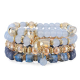 Bohemian Multi Layer Bead Bracelet Set