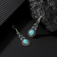 Blue Turquoise Necklace Set