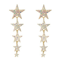 Big Star Dangly Earrings