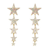 Big Star Dangly Earrings