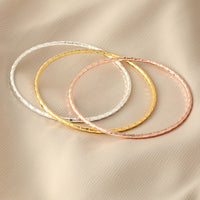 3 Color Bangle Set