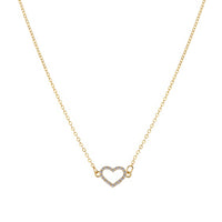 Gold Heart Necklace