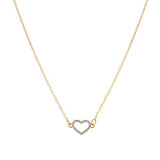 Gold Heart Necklace