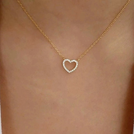 Gold Heart Necklace