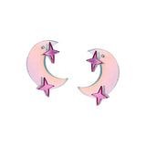 Super Flash Moon Star Earrings