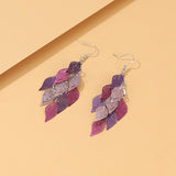 Dangly Leaf Earrings