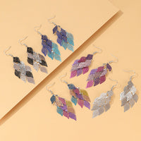 Dangly Leaf Earrings