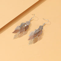 Dangly Leaf Earrings