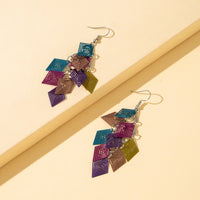 Dangly Leaf Earrings