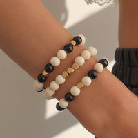 Candy Color Bead Bracelet Sets