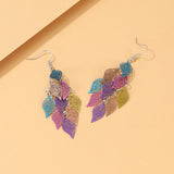 Dangly Leaf Earrings