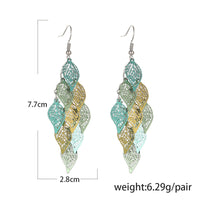 Dangly Leaf Earrings