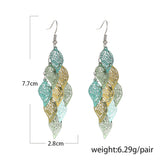 Dangly Leaf Earrings