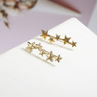 Star Line Earrings