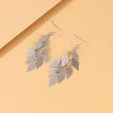 Dangly Leaf Earrings