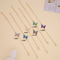 Crystal Butterfly Necklaces & Bracelets