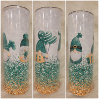 St. Patricks Day Gnomes Tumbler