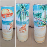 Beach Painting Tumbler