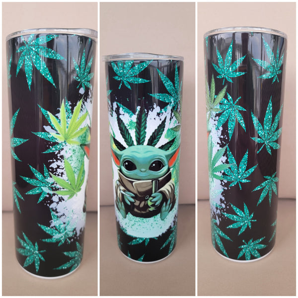 Baby Yoda Mary Jane Tumbler