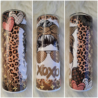 LV Brown XOXO Tumbler