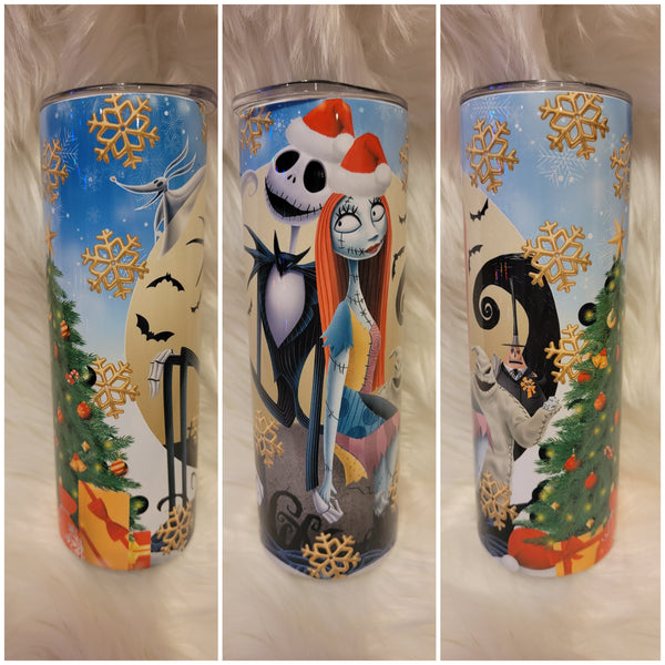 Nightmare Before Christmas Tumbler