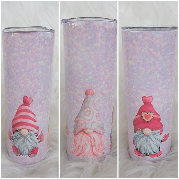 Gnomes Valentines Day Tumbler