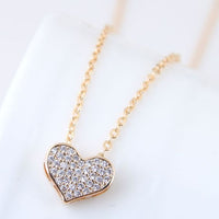 Zircon Heart Necklace