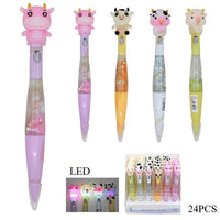 Cute Cow Light Up Pen