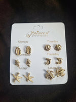 Beach Themed Stud Set