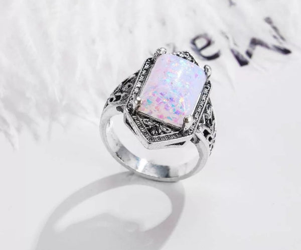 Antique Style Opal Ring