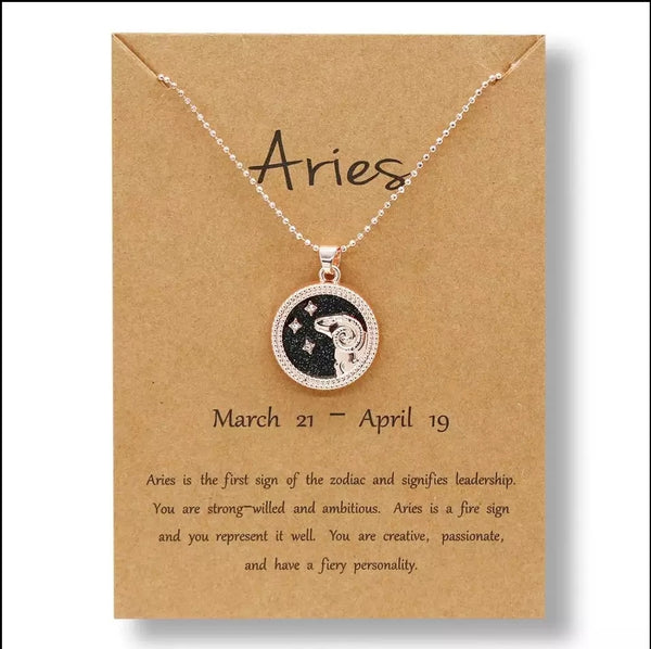 Aries Rose Gold Necklace