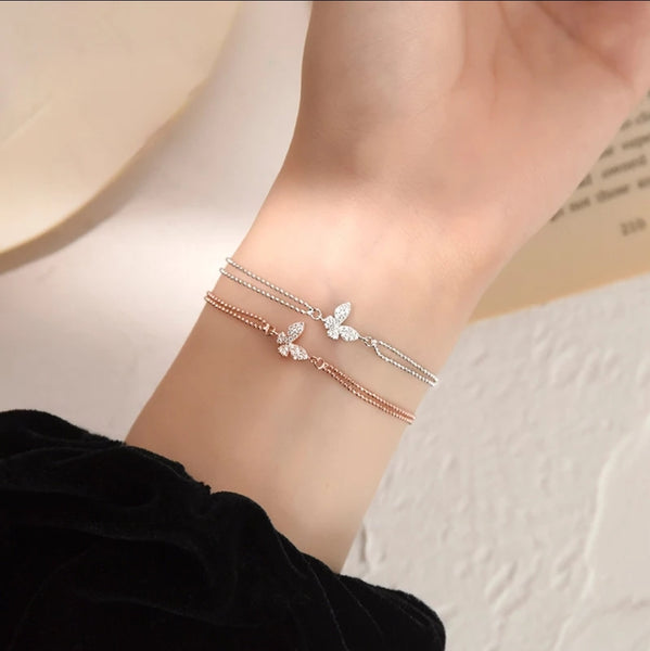 Dainty Butterfly Bracelet