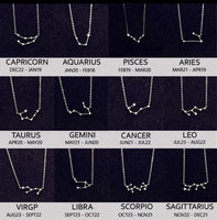 Zodiac Constellation Necklace