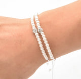 Pearl Adjustable Bracelet/Anklet