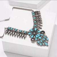 Turquoise Statement Necklace