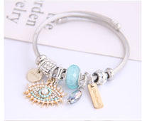 Stylish Eye Charm Bracelet