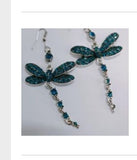 Dragonfly Dangly Earrings