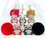 Bling Panda Keychain
