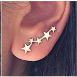 Star Line Earrings