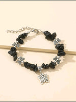 Butterfly Natural Stone Bracelet