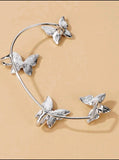 Rhinestone Butterfly Ear Wrap 1 pc.