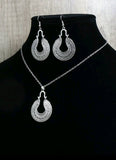 Antique Silver Necklace Set