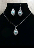 3 pc Turquiose Necklace Set