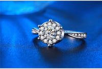 Crystal Engagement Ring S925