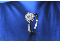 Crystal Engagement Ring S925