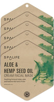 Aloe & Hemp Seed Oil Cream Facial Mask