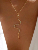 Snake Charm Necklace