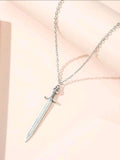 Glow in the Dark Sword Necklace